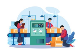Factory production and packaging